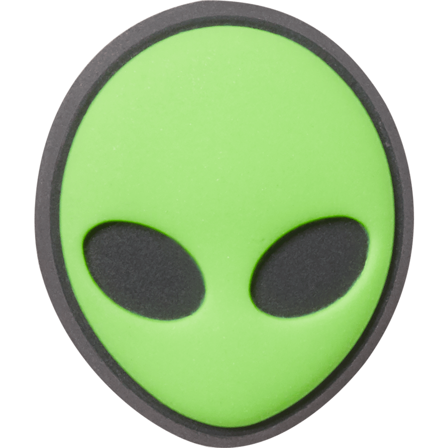 Crocs - Tiny Green Alien Head Jibbitz™ charms