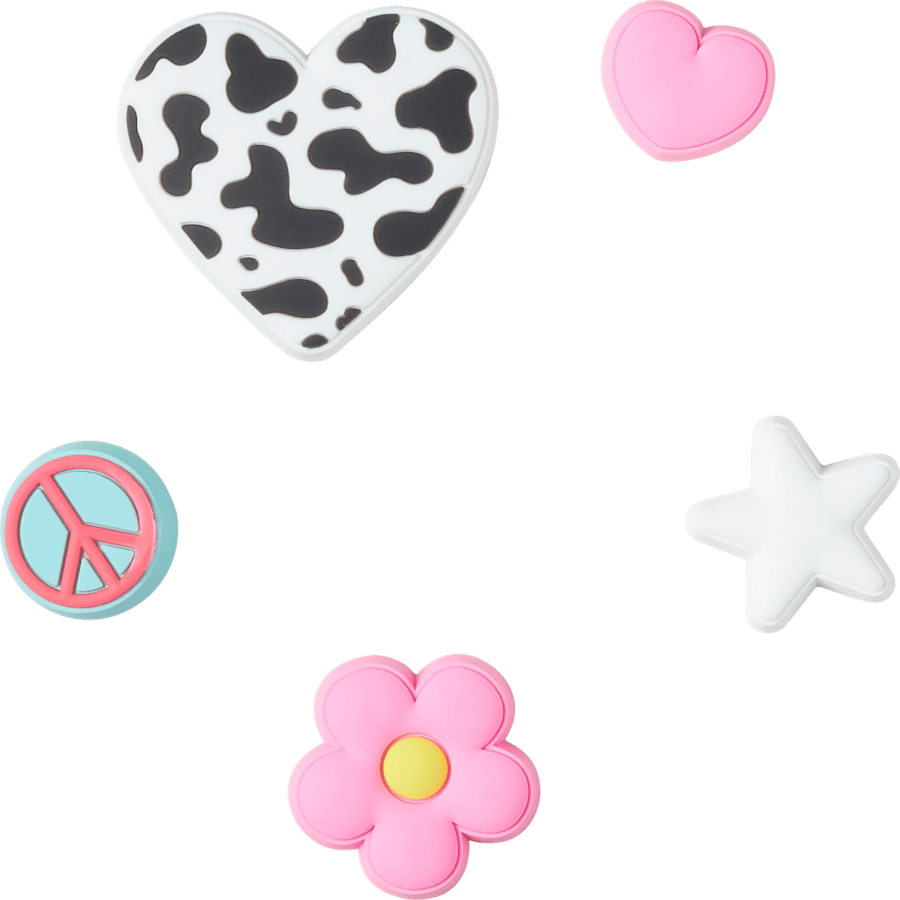 Crocs - Girly Icon 5 Pack Jibbitz™ charms