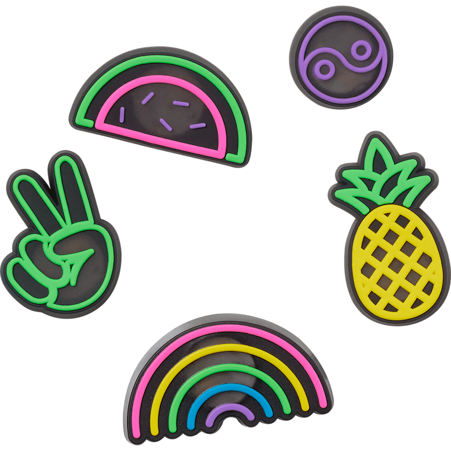 Crocs - Lights Up Fun 5 Pack Jibbitz Shoe Charm