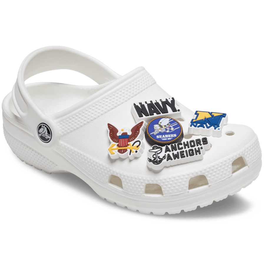 Crocs - Armed Forces US Navy 5Pck Jibbitz Shoe Charm