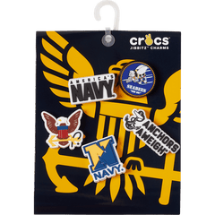 Crocs - Armed Forces US Navy 5Pck Jibbitz Shoe Charm