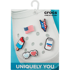 Crocs - USA 5 Pack Jibbitz Shoe Charm