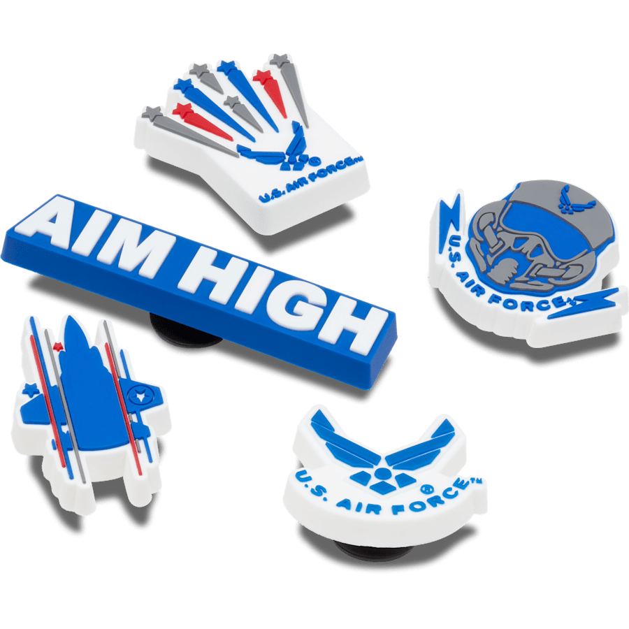 Crocs - Armed Forces US Air Force 5Pck Jibbitz Shoe Charm