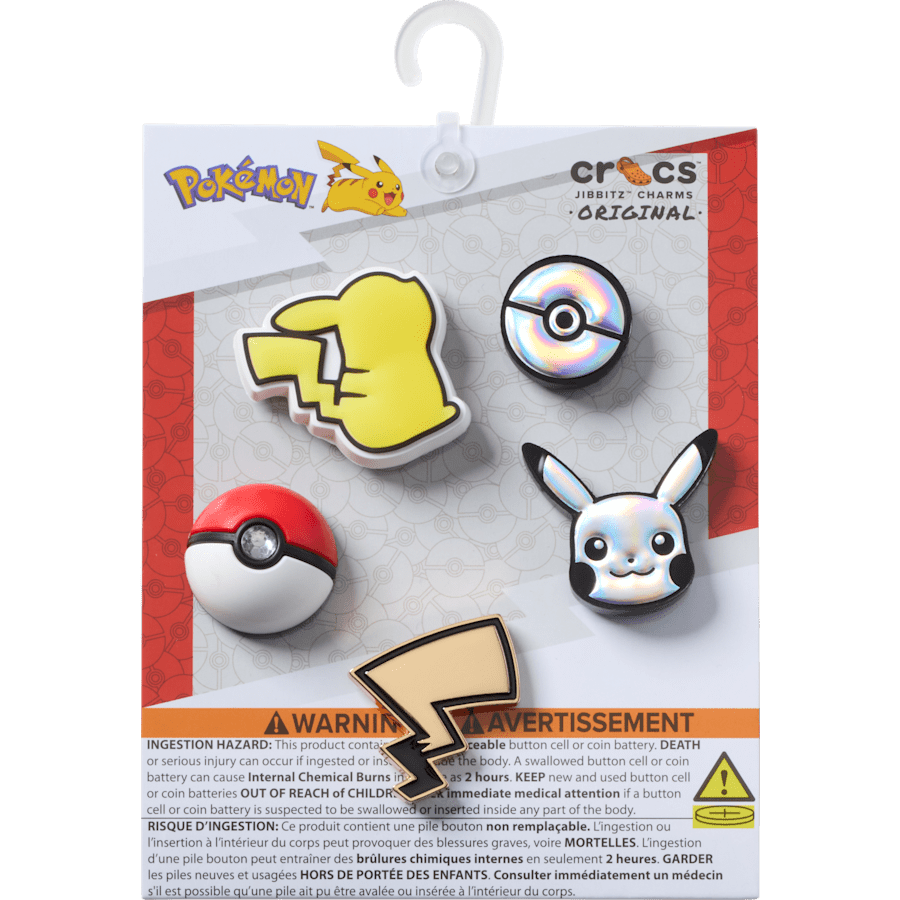 Crocs - Elevated Pokemon 5 Pack Jibbitz Shoe Charm