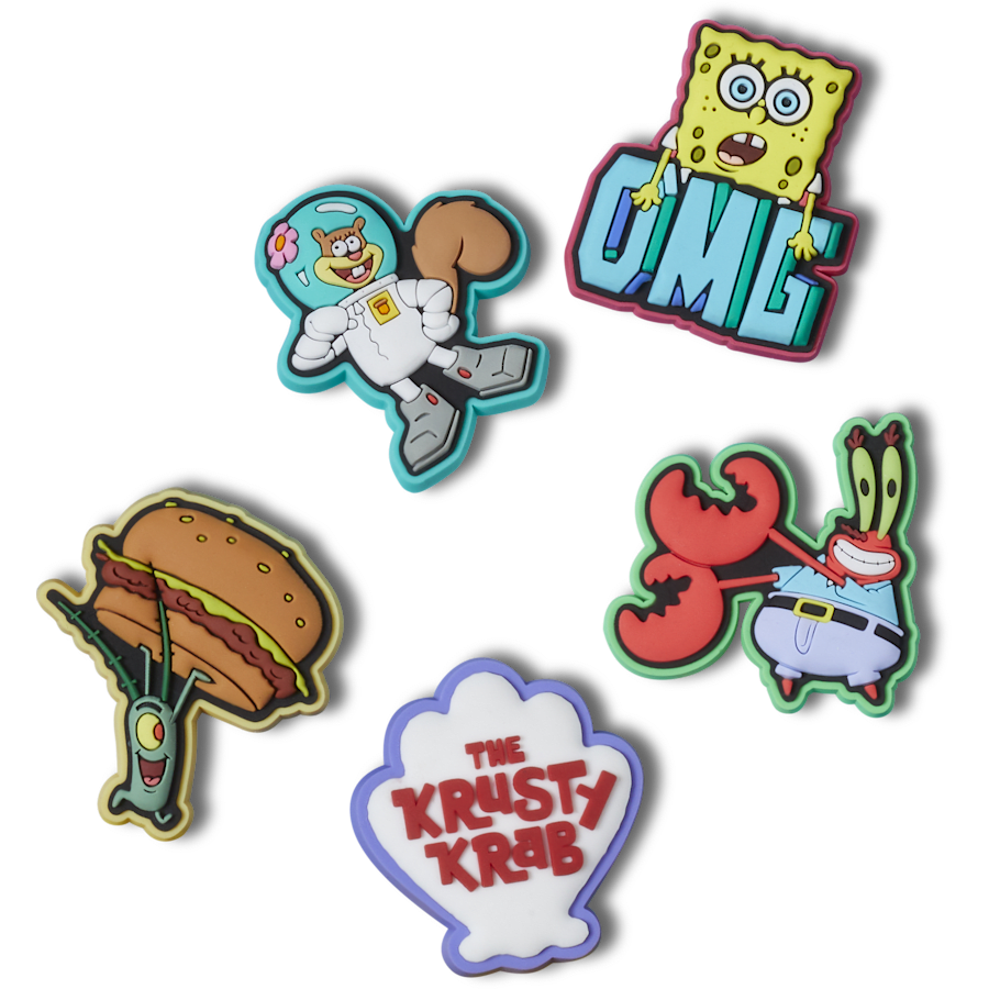 Crocs - SpongeBob 5 Pack Jibbitz™ charms