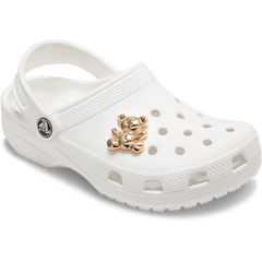Crocs - Gold Teddy Bear Jibbitz Shoe Charm