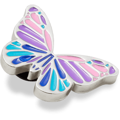 Crocs - Multi Purple Butterfly Jibbitz Shoe Charm