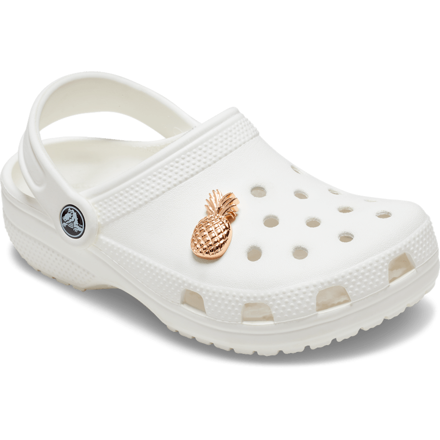 Crocs - Gold Pineapple Jibbitz Shoe Charm