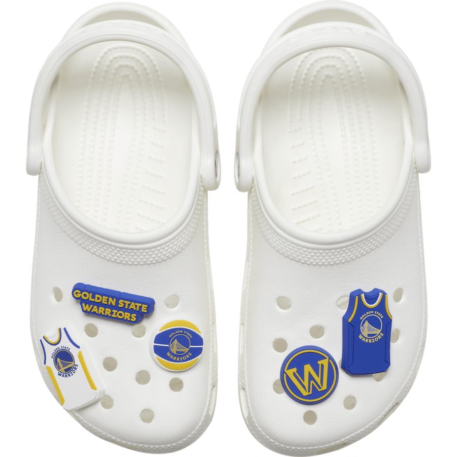 Crocs - NBA Golden State Warriors 5 Pack Jibbitz™ charms