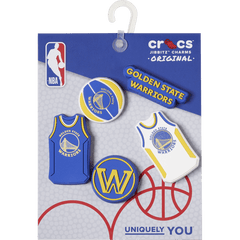 Crocs - NBA Golden State Warriors 5 Pack Jibbitz™ charms