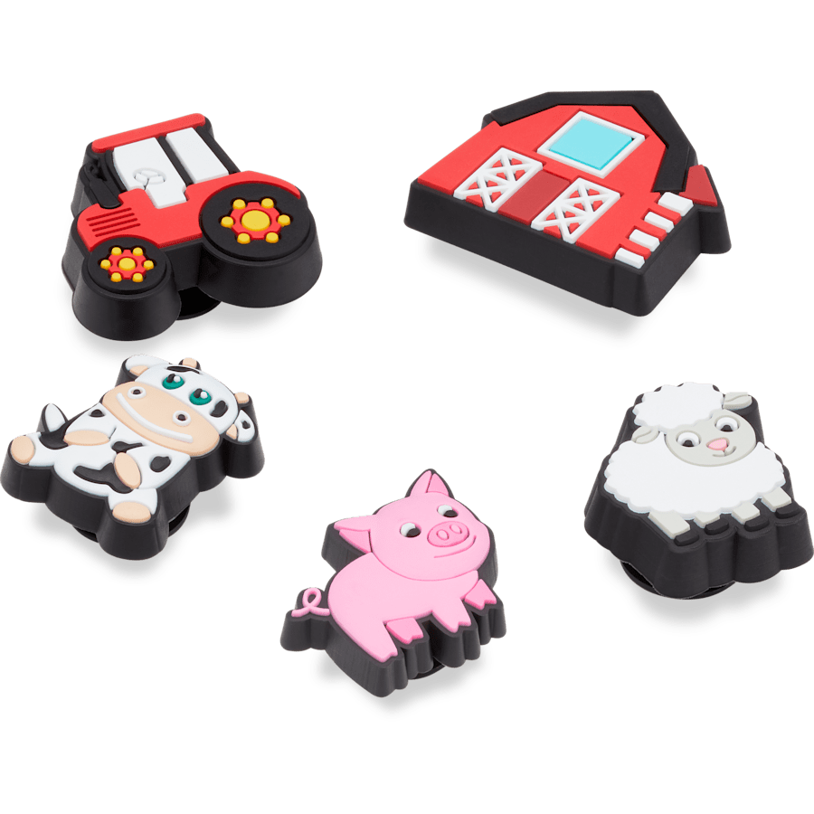 Crocs - Cutesey Farm Animal 5 Pack Jibbitz Shoe Charm