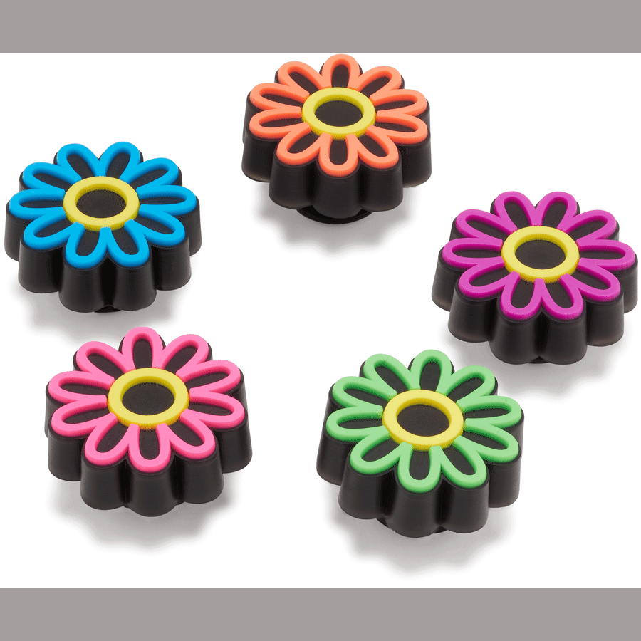 Crocs - Lights Up Daisy 5 Pack Jibbitz Shoe Charm