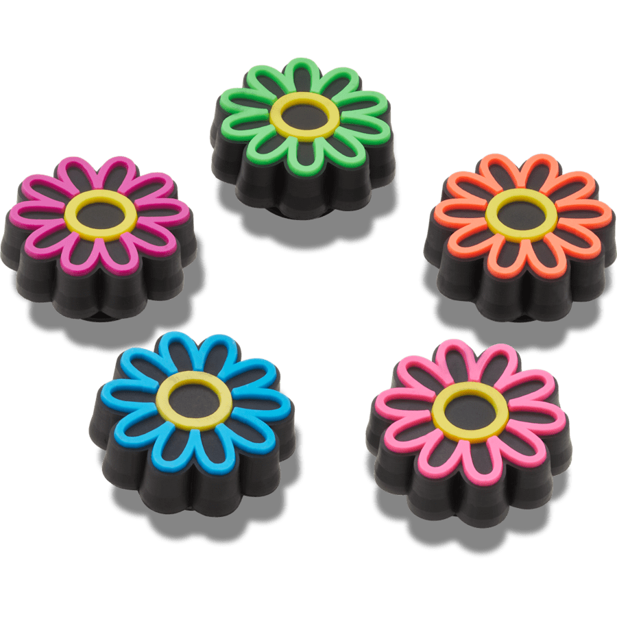Crocs - Lights Up Daisy 5 Pack Jibbitz Shoe Charm