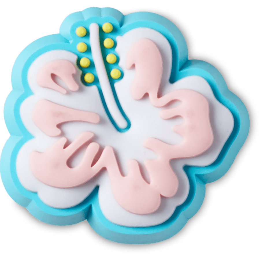 Crocs - Blue Hibiscus Jibbitz™ charms