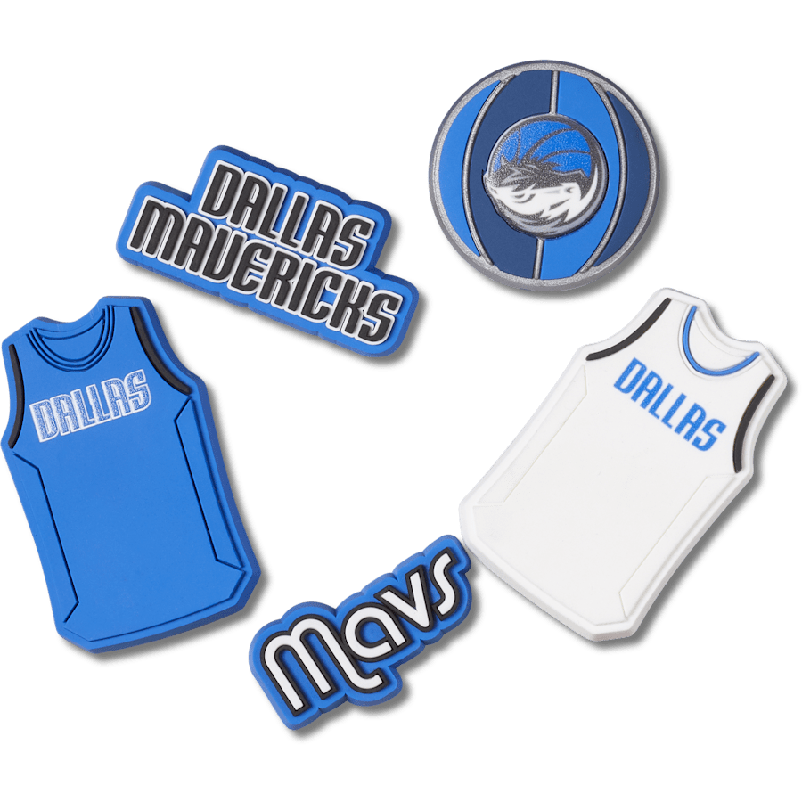 Crocs - NBA Dallas Mavericks 5 Pack Jibbitz™ charms