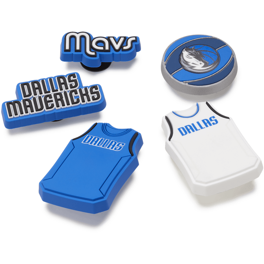 Crocs - NBA Dallas Mavericks 5 Pack Jibbitz™ charms