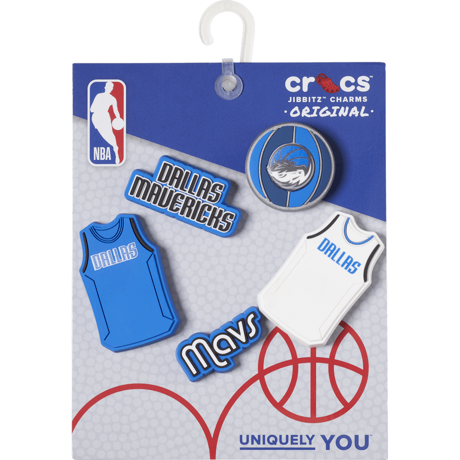 Crocs - NBA Dallas Mavericks 5 Pack Jibbitz™ charms