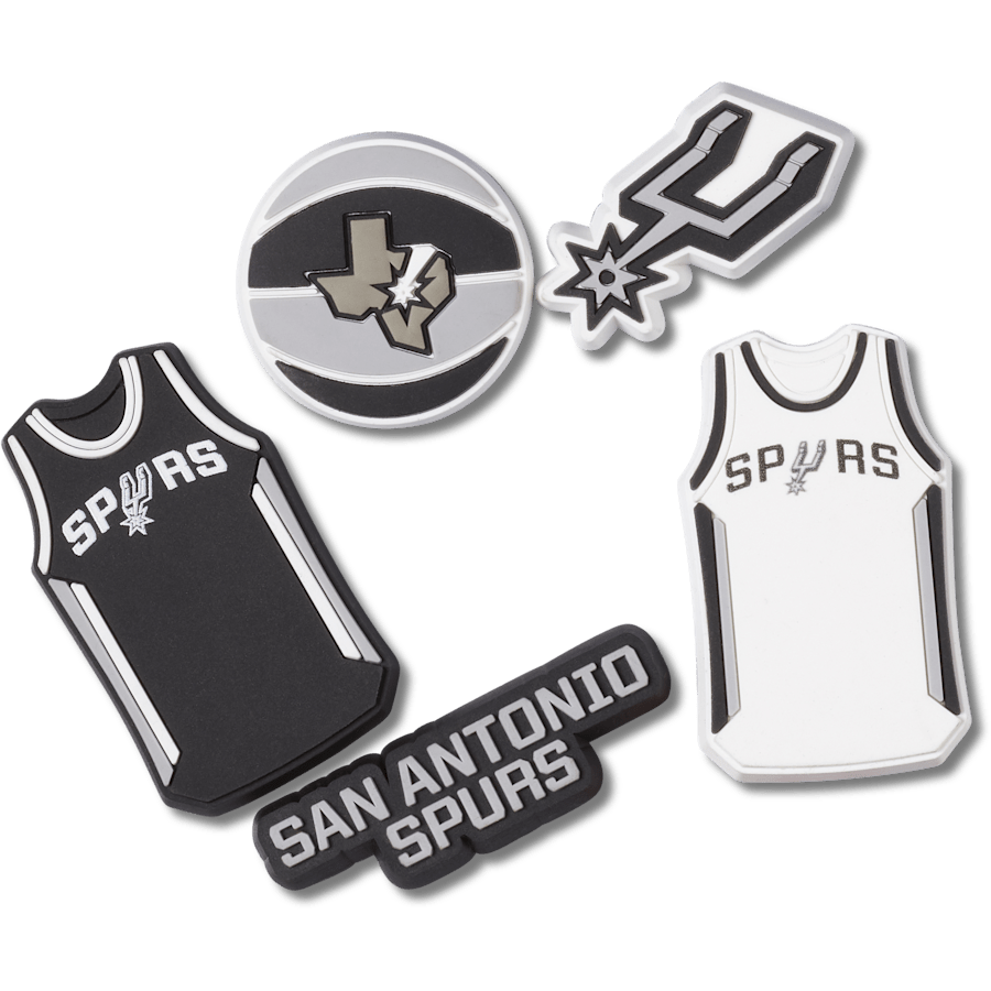 Crocs - NBA San Antonio Spurs 5 Pack Jibbitz™ charms