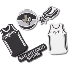 Crocs - NBA San Antonio Spurs 5 Pack Jibbitz™ charms