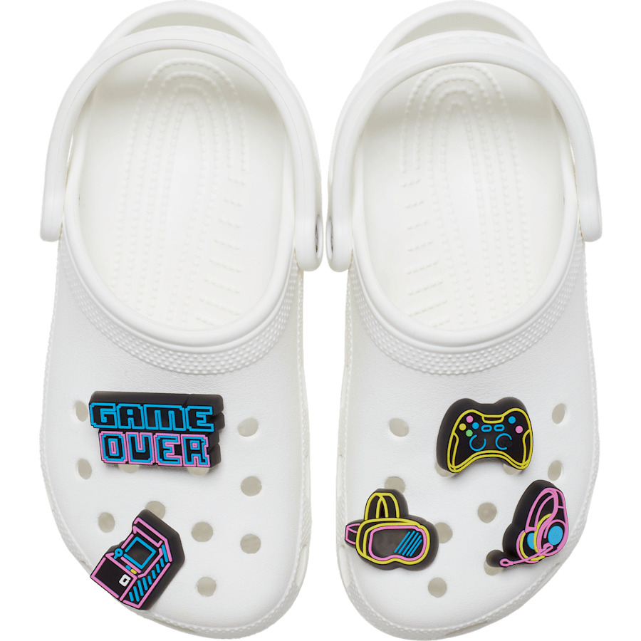 Crocs - Lights Up Neon Gamer 5 Pack Jibbitz™ charms