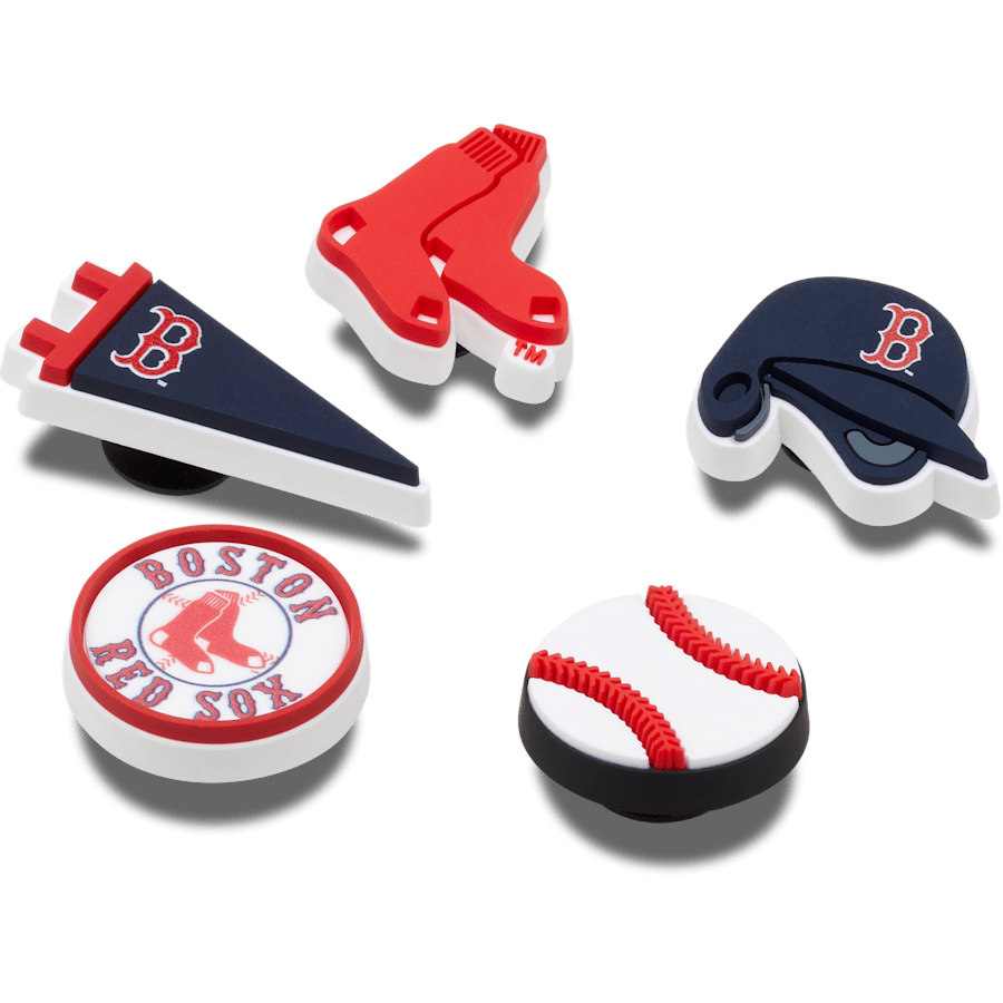 Crocs - MLB Boston Red Sox 5pck Jibbitz™ charms