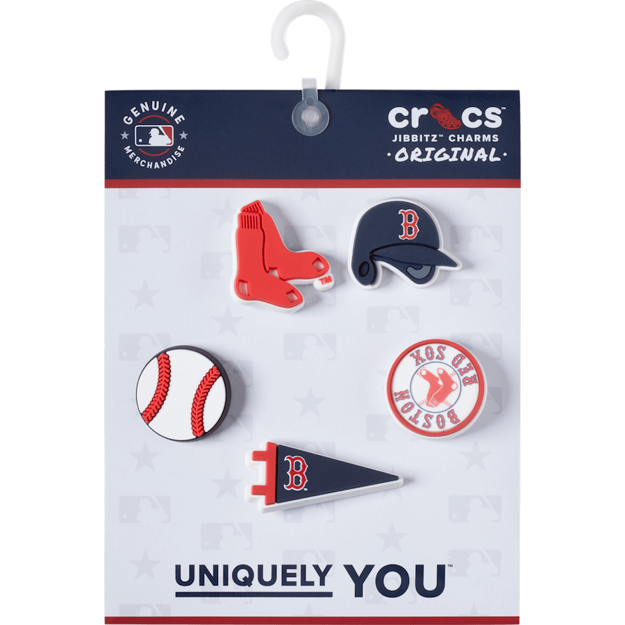Crocs - MLB Boston Red Sox 5pck Jibbitz™ charms