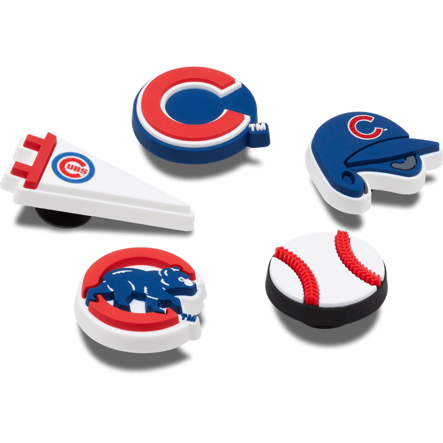 Crocs - MLB Chicago Cubs 5pck Jibbitz™ charms