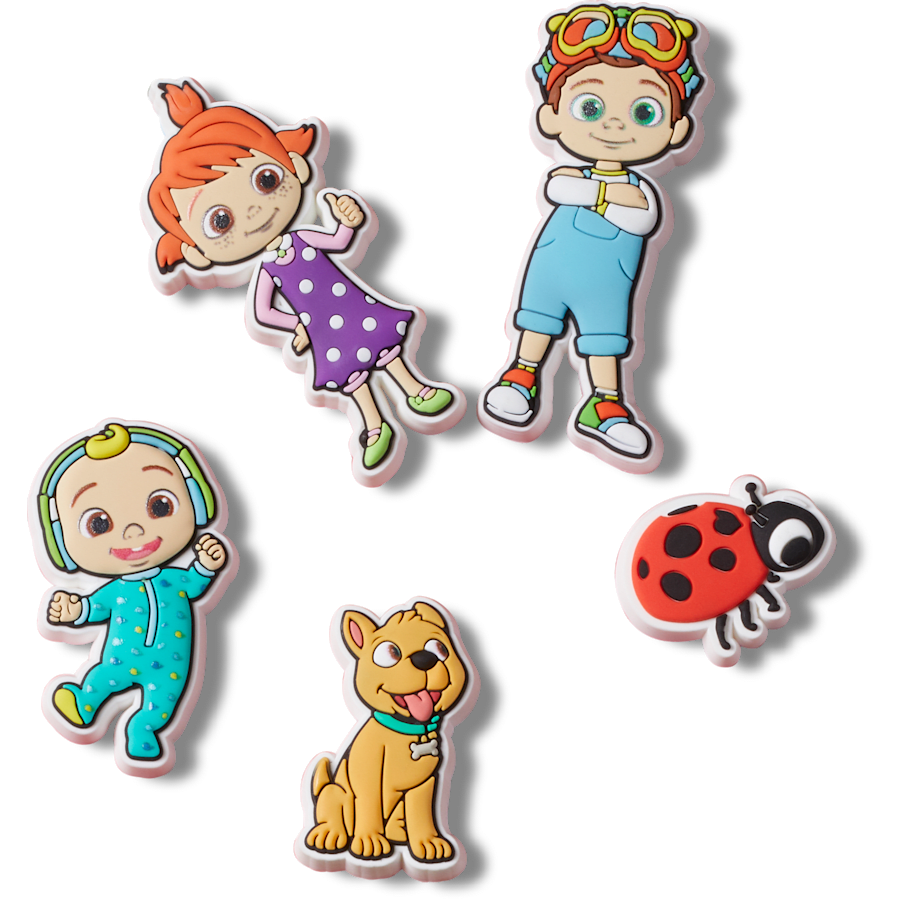 Crocs - Cocomelon 5 Pack Jibbitz™ charms