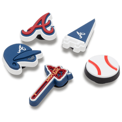 Crocs - MLB Atlanta Braves 5 Pack Jibbitz™ charms