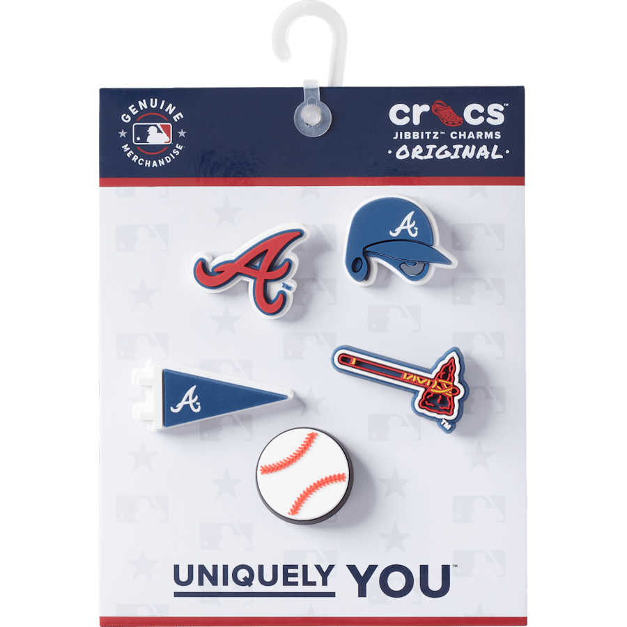 Crocs - MLB Atlanta Braves 5 Pack Jibbitz™ charms