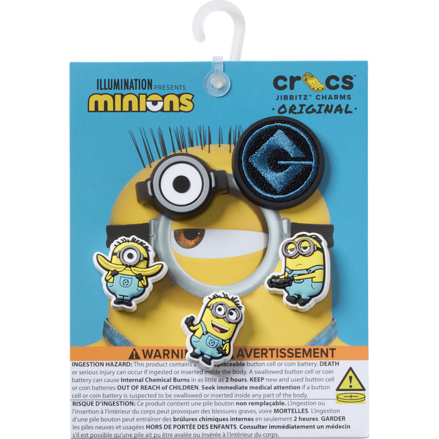 Crocs - Minions 5 Pack Jibbitz™ charms
