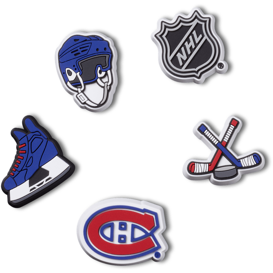 Crocs - NHL® Montreal Canadiens® 5 Pack Jibbitz™ charms
