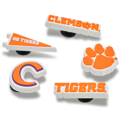 Crocs - Clemson Univ 5 Pack Jibbitz™ charms