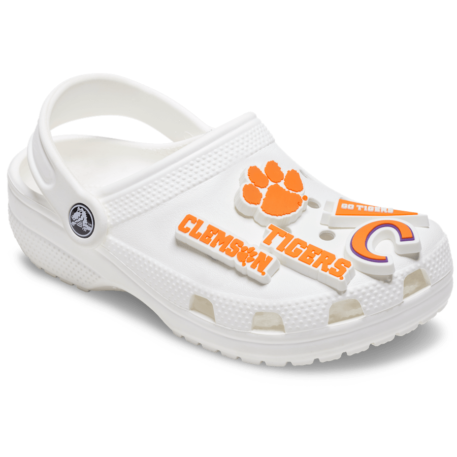 Crocs - Clemson Univ 5 Pack Jibbitz™ charms