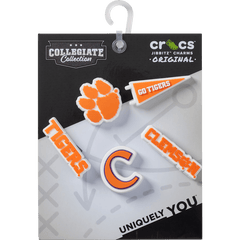Crocs - Clemson Univ 5 Pack Jibbitz™ charms