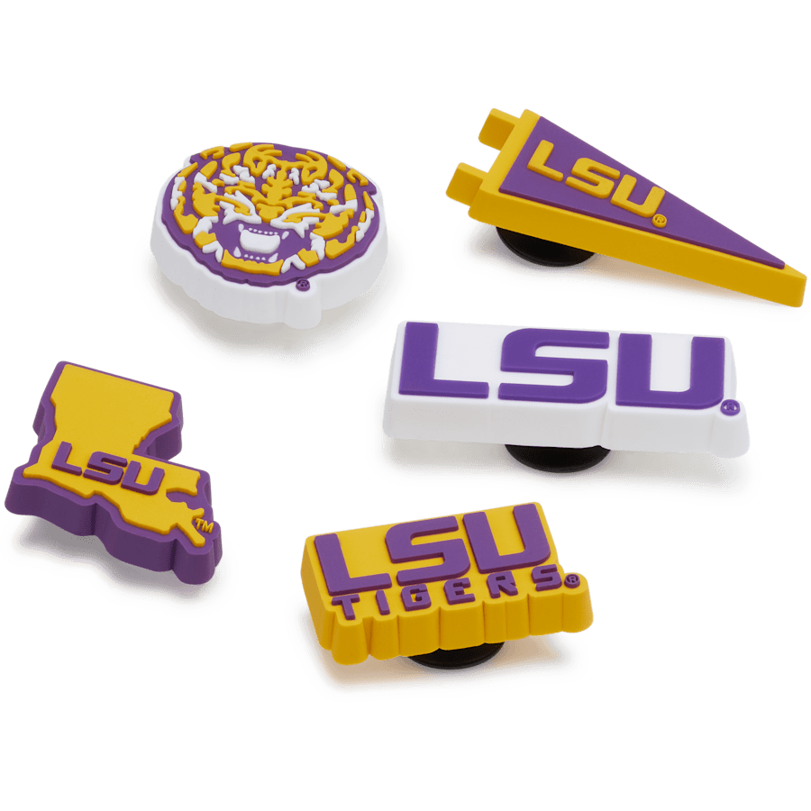 Crocs - LSU 5 Pack Jibbitz™ charms