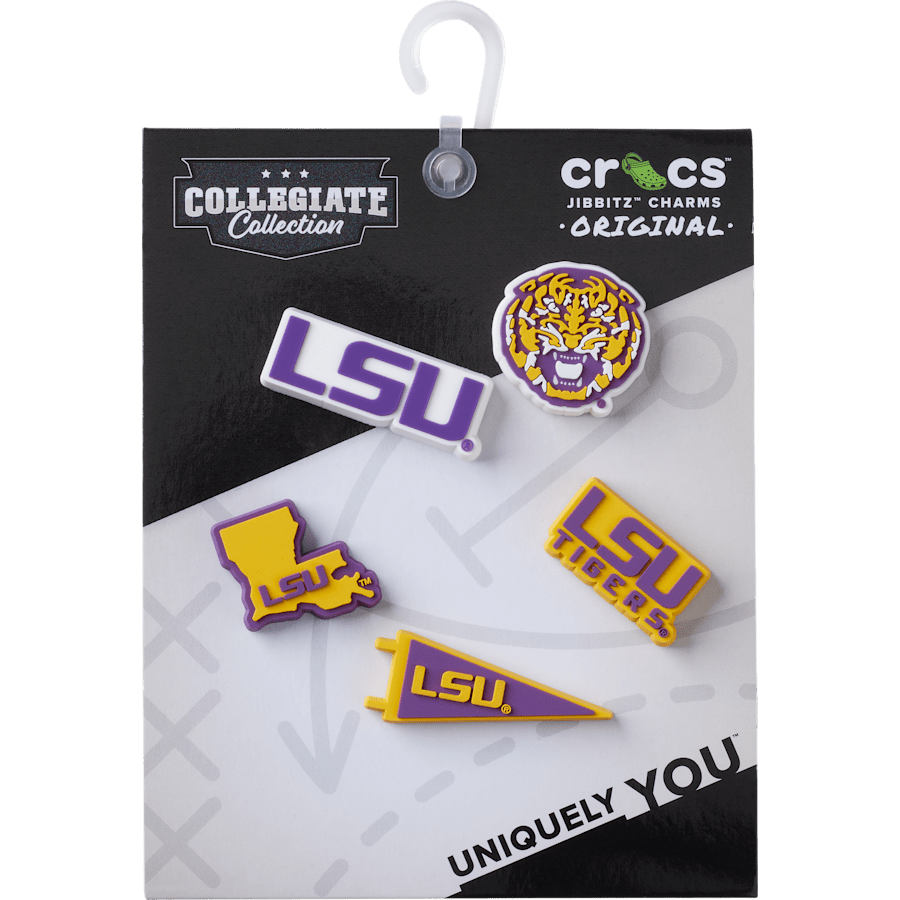Crocs - LSU 5 Pack Jibbitz™ charms