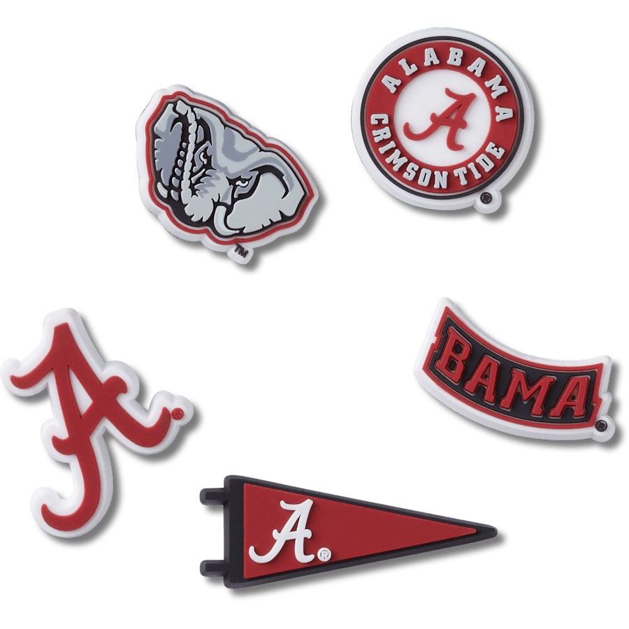 Crocs - University of Alabama 5 Pack Jibbitz™ charms