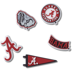 Crocs - University of Alabama 5 Pack Jibbitz™ charms