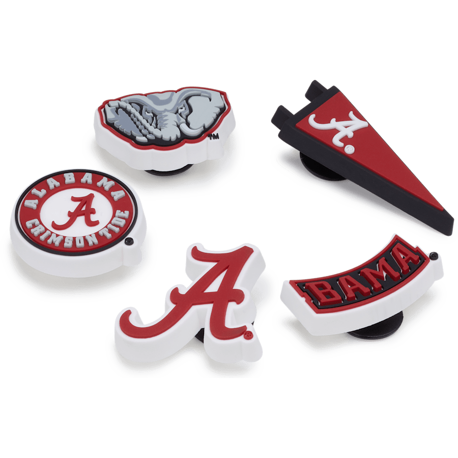 Crocs - University of Alabama 5 Pack Jibbitz™ charms