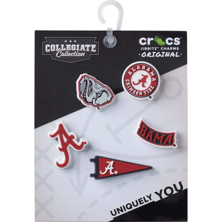 Crocs - University of Alabama 5 Pack Jibbitz™ charms