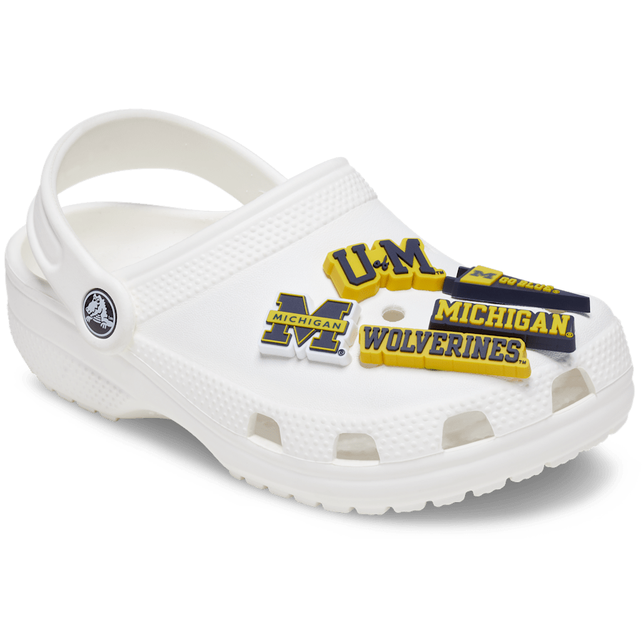 Crocs - University of Michigan 5 Pack Jibbitz™ charms