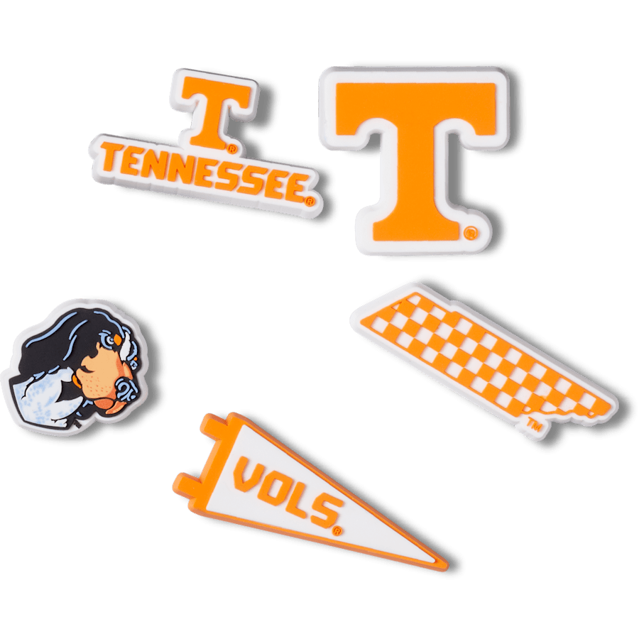 Crocs - University of Tennessee 5 Pack Jibbitz™ charms