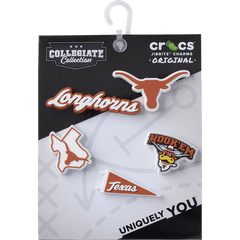 Crocs - University of Texas 5 Pack Jibbitz™ charms