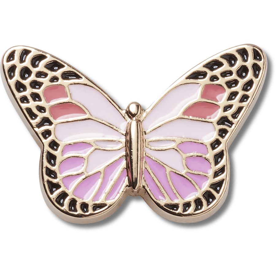 Crocs - Pink Elevated Colorful Butterfly Jibbitz™ charms