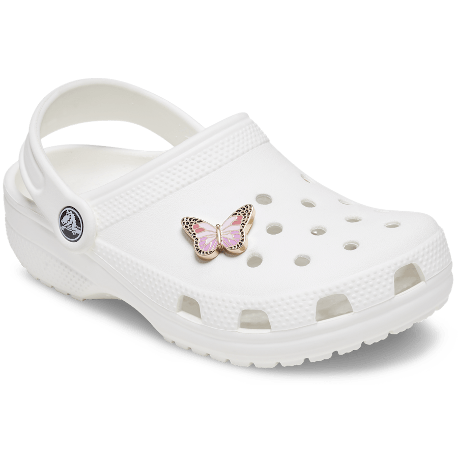 Crocs - Pink Elevated Colorful Butterfly Jibbitz™ charms