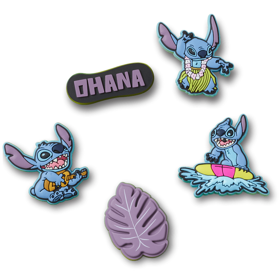 Crocs - Stitch Tropical 5 Pack Jibbitz™ charms