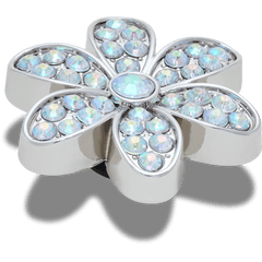 Crocs - Silver Mnchrm Daisy 1 Jibbitz™ charms