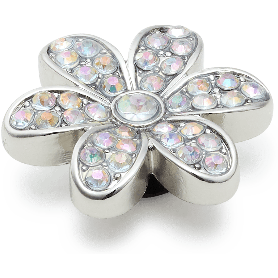 Crocs - Silver Mnchrm Daisy 1 Jibbitz™ charms