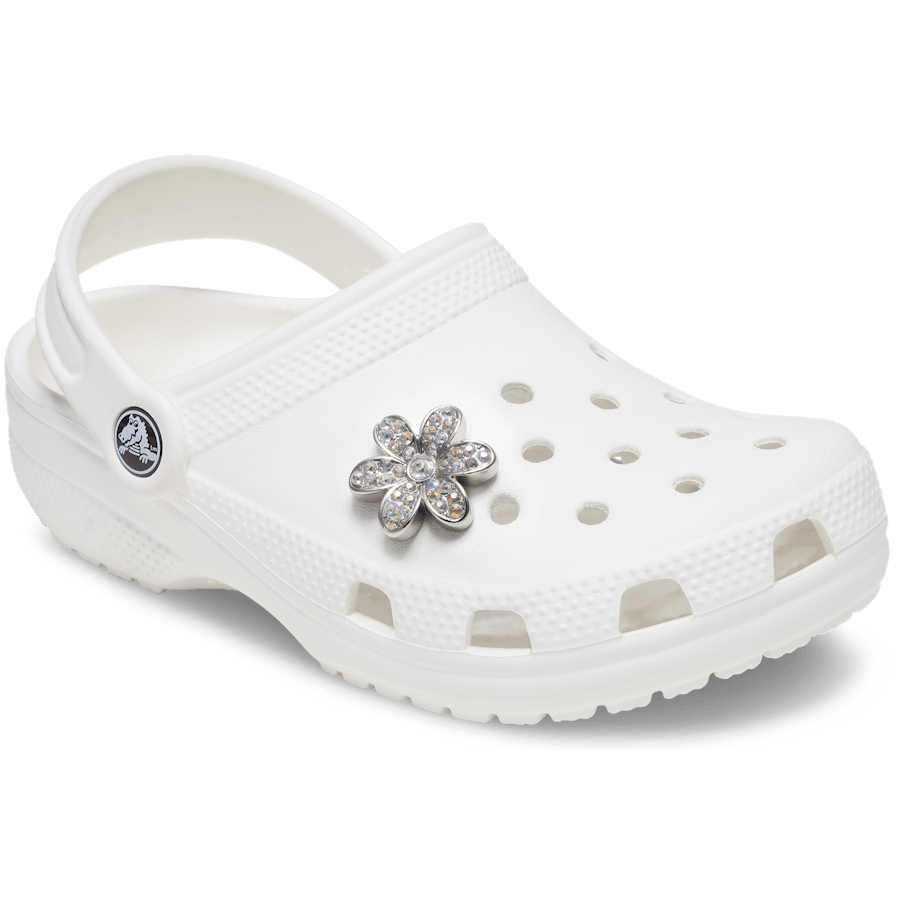 Crocs - Silver Mnchrm Daisy 1 Jibbitz™ charms